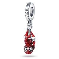 ราคา Suitable for Pandora charm bracelet Marvel Avengers charm series Spider Man Iron Man charm pendant jewelry (21480169936)