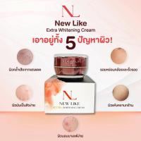 ราคา New Like Extra Whitening Cream ครีมนิวไลท์ เอ็กซ์ตร้า ไวท์เทนนิ่ง ครีม 18g (20236439262)