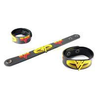 ราคา VAN HALEN wristband ริสแบนด์ งานแกะขึ้นโมล ปั้มนูน สองชั้น สวยงาม คุณภาพสุดๆ วัสดุ ยางซิลิโคน เกรดพรีเมี่ยม ปั๊มนูน พรีเมี่ยม รับประกันความพอใจ VHN257NNN (6409186831)