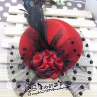 ราคา Headwear การแสดงบนเวทีสําหรับเด็ก เส้นด้ายสุทธิดอกไม้สีแดงและสีขาวขนนกหมวกกิ๊บของขวัญเล็ก ๆ 10 ซม จากญี่ปุ่นและเกาหลีใต้ (22686310577)