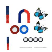 ราคา เครื่องมือทดสอบแม่เหล็ก1ชุดวงแหวนแท่งขนาดกะทัดรัดรูปทรงตัวยูต้นๆเกือกม้าแม่เหล็กเครื่องมือช่วยฟิสิกส์พื้นฐานสำหรับเด็ก (19777363463)