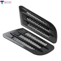 ราคา BETOP ที่ตักที่ครอบแผ่นบังโคลนข้างรถยนต์อเนกประสงค์2ชิ้นฝาครอบดูดอากาศรถยนต์สำหรับ Prado 150 120 Kia Rio 4 Honda Fit Hyundai Creta Land (22092267989)