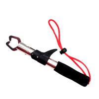 ราคา ที่จับปากปลา กริปเปอร์ควบคุมปลา อุปกรณ์ตกปลาตัวจับกริปเปอร์ กริปเปอร์ควบคุมปลา ที่จับ ปากจับสแตนเลส Fish Gripper Fishing Tool (23057860909)