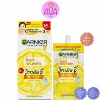 ราคา 6ซอง กล่อง Garnier การ์นิเย่ ครีมซอง 7g รวมครีมซอง (22474614134)