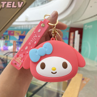 ราคา TELV กระเป๋าสตางค์ซิลิโคนลายน่ารักๆ Sanrio Hello Kitty Kuromi (22569616905)
