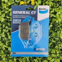 ราคา ผ้าเบรค Bendix หลัง CBR150คาบู ปี04 08 SONIC SONIC NEW NICE125 รุ่นดิสหลัง WAVE125X รุ่นดิสหลัง MD25 (4710750904)