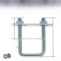 ราคา ชุดการ์ดสแควร์ขยายมุมขวา U Shaped CLAMP Tube Fixing การ์ด U Bolt EXTENDED U สกรู CLAMP ฮาร์ดแวร์เหล็กคาร์บอน (20525112697)