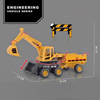 ราคา พร้อมส่ง ของเล่นรถก่อสร้าง รถบรรทุก รถแม็คโคร รถบดถนน รถตักดิน รถของเล่นรถเฉื่อย รถก่อสร้างเด็ก (22923202654)