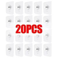 ราคา ตะขอกาวแข็งแรงติดผนัง10 50ชิ้นที่ใส่กรอบรูปติดผนังรูปนาฬิกาไม่มีตะขอเกลียว (21903182684)