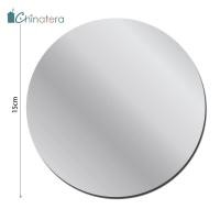 ราคา Chinatera สติกเกอร์ติดผนังกระจกขนาด3Dสติกเกอร์อะคริลิกทรงกลมติดกระจกพื้นหลังทีวีในห้องน้ำสำหรับตกแต่งผนังบ้าน (13847832394)