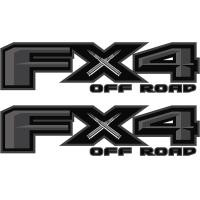 ราคา FORD รถยนต์ฟอร์ด สติ๊กเกอร์ FORD ตัว 4x4 ติดข้างท้ายกระบะ FORD RANGER ปี 2016 2024 สีเทาเข้ม (22600552896)