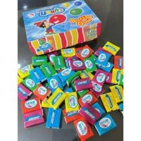 ราคา หมากฝรั่งนกแก้ว แบบกล่อง 56เม็ด หมากฝรั่งฟรุตตี้ (23035733554)