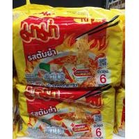 ราคา มาม่าเจ รสต้มยำ แพ็ค6ซอง ขนาด360กรัม (22984240267)