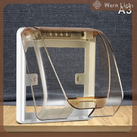 ราคา Warm Light 1ชิ้นเต้ารับกลางแจ้งชนิด86กล่องกันน้ำที่ครอบปลั๊กไฟฟ้าที่กันฝนสำหรับชาร์จไฟที่ครอบสวิตช์ (22423201905)