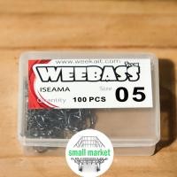 ราคา เบ็ดวีเบส weebass ตัวเบ็ดกล่องวีเบส เบ็ดกล่อง ตัวเบ็ด ตะขอเบ็ด ตะขอเบ็ดตกปลา เบ็ดตกปลา ตัวเบ็ดยกกล่อง เบ็ดตูดห่วง (18262021551)