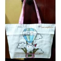 ราคา กระเป๋าผ้า Nesvita ลาย เจเดอะแรบบิท (19344386878)