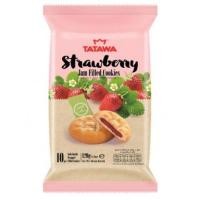 ราคา TATAWA ขนมคุกกี้สอดไส้ครีมรสสตรอเบอร์รี ช็อกโกแลต อัลมอนด์ ตราทาทาวา จากมาเลเซีย ขนาด 120 กรัม (9903857067)