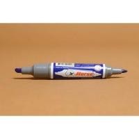 ราคา ปากกามาร์คเกอร์ 2 หัว ตราม้า สีนํ้าเงิน แดง ดำ 1 ด้าม (16639698293)
