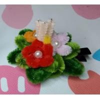 ราคา กิ๊บกระทงจิ๋ว กิ๊บจากลวดกำมะหยี่ (23133339326)