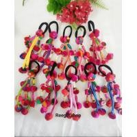 ราคา ยางรัดผมชาวเขายางรัดผมปอมๆยางรัดผมพื้นเมือง (21004106641)