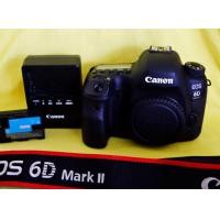 ราคา Canon EOS 6D Mark II ระบบเชื่อมต่อ WiFi NFC Bluetooth ประหยัดพลังงาน พร้อมฟังก์ชั่น GPS Logging กล้อง DSLR แบบฟูลเฟรมในตระกูล EOS ที่มีน้ำหนักเบาที่สุด ครบครันด้วยสุดยอดฟังก์ชั่น พร้อมบอดี้ขนาดกะทะรัด