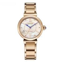 ราคา CITIZEN LADIES แฟชั่นนาฬิกา Luminous Pearl Dial ควอตซ์พลังงานแสงอาทิตย์สแตนเลสสตีล 30 มม กันน้ํา 50 M (5821692431)