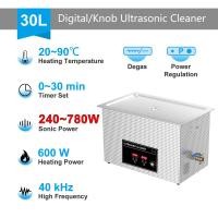 ราคา Digital Ultrasonic Cleaner Adjustable Power Heating Timing Cleaning Lab Machine 30L 600W 660W 720W 780W 840W 900W (22600662533)