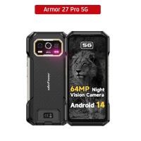 ราคา Ulefone Armor 27 Pro 5G Smartphone 10600mAh 50MP 50MP Camera 64MP Night Android 14 Up to 24GB 256GB NFC (22600534300)