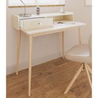ราคา Koncept Furniture โต๊ะทำงาน รุ่น Blanca สีครีม 100X60X79 ซม (20901964538)