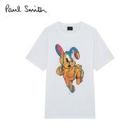 ราคา Paul Smith เสื้อยืดผู้ชาย รุ่น 010R NP4687 01 สี WHITE (22809684710)