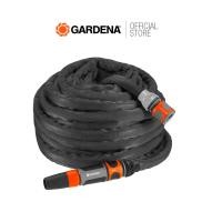 ราคา GARDENA สายยางหุ้มไนล่อนถักพร้อมหัวฉีดและข้อต่อ ความยาว 20 เมตร 18434 20 (22566621107)
