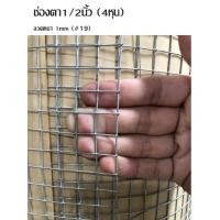 ราคา ทนสนิม ลวดตาข่ายชุบกัลวาไนซ์ ชุบร้อน ช่องตา 1 2 1 2x1 1 2x2 1 2x3 ตะแกรงเหล็ก ตาข่ายกันนก กรงไก่ กรงนก กันงู นกแก้ว ซันคอร์นัวร์ มาคอร์ ตาข่าย ฉาบผนัง (22534776786)