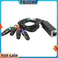 ราคา XLR 4 Channel 3 Pin Multi Network Stage and Studio Connection XLR Male and Female Cable Stage Audio RJ45 (22554279665)