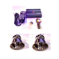 ราคา ยกชุด 7600T 400W กล่องเสียงไซเรน พร้อมลำโพงไซเรน 2ตัว ฮอร์นเสียงไซเรน ลำโพงฮอนไซเรน กูภัย กู้ชีพ เสียงรถตำรวจ (22732510486)