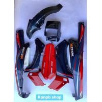 ราคา ชุดสีงานสวยรุ่นYamaha เบล100 เบลอาร์สีน้ำเงิน แดงBelle100 BelleR (22282588411)