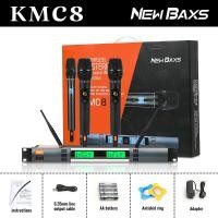 ราคา NewBaxs KMC8 ไมโครโฟนมืออาชีพหนึ่งลากสอง UHF ไร้สายเซ็กเมนต์ปรับความถี่พูดคุยง่ายบ้าน KTV กลางแจ้งการประชุมเวทีประสิทธิภาพทีมเหตุการณ์ขนาดใ (21052955845)
