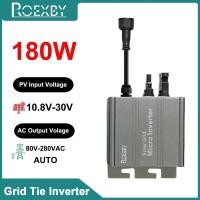 ราคา MPPT ไมโครอินเวอร์เตอร์120W 150W 180W ระเบียงระบบผูกกริดพลังงานแสงอาทิตย์สำหรับใช้ในบ้าน DC10 8 30V เอาต์พุต AC110V 240V อินพุตพลังงานแสงอาทิตย์ (20875182341)