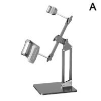 ราคา IXianRunGuang โต๊ะที่ประกอบด้วยสองส่วนโทรศัพท์และแท็บเล็ตขาตั้งสำหรับมือถือรองรับทั้งสปริงขนาดใหญ่โทรศัพท์และแท็บเล็ตสำหรับ P7C7แท็บขนาด7 9 12 9นิ้ว (20581284076)