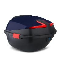 ราคา JJT จัดส่งฟรี ห้องเก็บของท้ายรถมอเตอร์ไซด์ท้ายรถแบตเตอรี่รถยนต์กล่องเก็บของขนาดใหญ่หนาแบบสากล (22322161780)