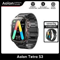 ราคา Aolon Tetra S3 สมาร์ทวอทช์ 1 96 นิ้ว จอใหญ่ นาฬิกากีฬากลางแจ้ง 420mAh แบตอึด นาฬิกาวิ่ง ภาษาไทย รองรับ Bluetooth Calling ตรวจวัดสุขภาพ 24ชม (23042221900)