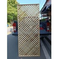 ราคา ไม้ระแนงไม้สักฉากแผ่น ฉากบังตาไม้สัก 100 200cm (22960361022)