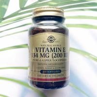ราคา 70 OFF สินค้าราคา Sale โปรดอ่านรายละเอียดสินค้า EXP 11 2024 วิตามินอี Natural Source Vitamin E 134 mg 200 IU 100 Softgels Solgar (22681472149)