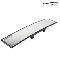 ราคา NEW กระจกมองหลังรถยนต์ Broadway ขนาด 270 300 mm ทรงโค้งตัดแสง ส่องหลัง มองข้างรถยนต์ (21327047398)