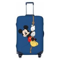 ราคา Mickey Mouse ผ้าคลุมกระเป๋าเดินทาง ผ้าสแปนเด็กซ์ แบบยืดหยุ่น ยืดหยุ่น Luggage Cover 18 20 22 24 26 28 30 32 นิ้วGL33 (22391134804)