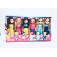 ราคา Worktoys ของเล่นเด็ก ตุ๊กตาบาร์บี้เจ้าหญิงแสนสวย My first มี 6 ตัวหลากสี น่ารักมากๆค่ะ มีขนาดสุง 24 ชม ค่ะ (1938180388)