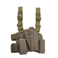 ราคา ยุทธวิธี Quick Drop ขวามือซองห้อยขาสำหรับ SIG SAUER P226 P228 P229ซองรัดต้นขา (8708620380)