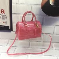 ราคา Macaron สีแฟชั่น Jelly Pack กระเป๋าสะพาย Casual Zipper ปิดหมอนรูปร่างกระเป๋าถือผู้หญิงขนาดเล็ก (22267011045)