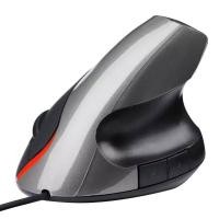 ราคา เมาส์ออปติคอล เมาส์ในแนวตั้ง 2400 DPI Wireless Mouse Ergonomic Vertical ออกแบบตามสรีรศาสตร์ (15271003926)