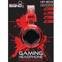 ราคา SIGNO HP 803 หูฟัง สำหรับเกมเมอร์ สีแดง (712164181)