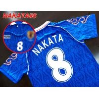 ราคา เสื้อฟุตบอลย้อนยุคทีมชาติ ญี่ปุ่น น้ำเงิน ย้อนยุคปี1998 RT0001 เกรดแฟนบอล ไซส์เอเชีย XS 4XL (21435130128)